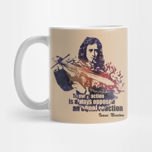 Newton's quote Mug